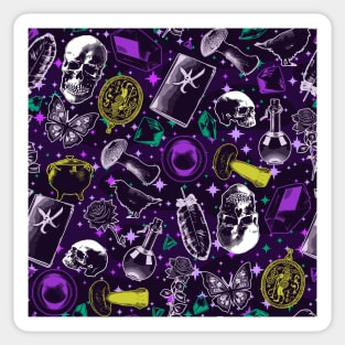 Witchcraft, violett Sticker